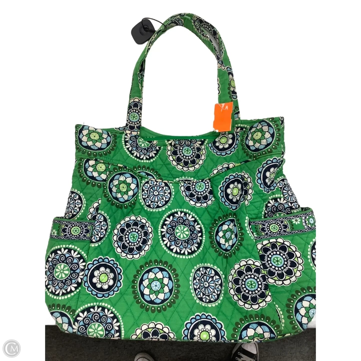 Handbag By Vera Bradley, Size: Large