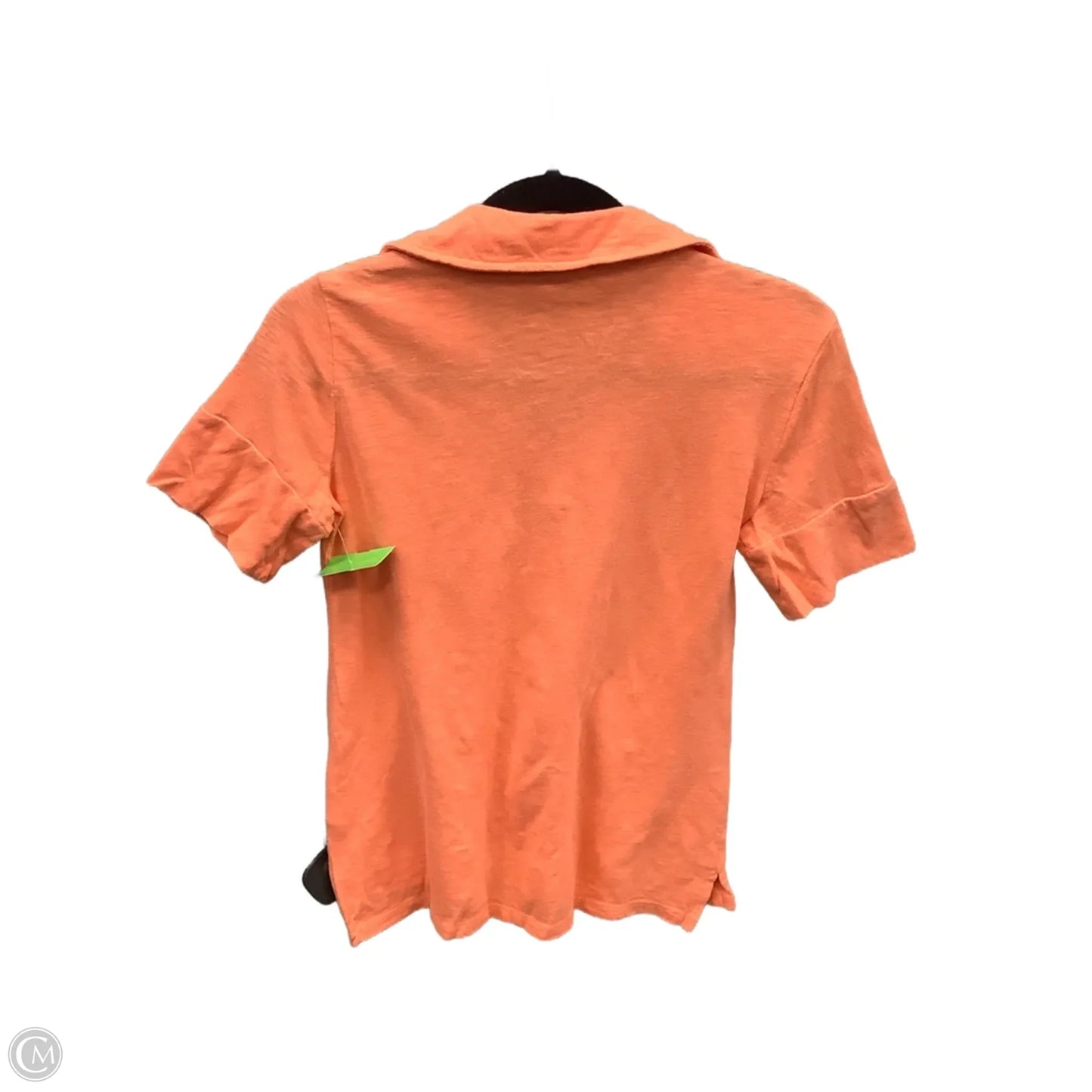Top Short Sleeve By Talbots In Orange, Size: Sp