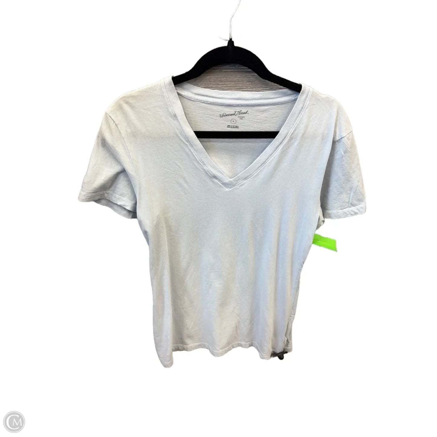 Top Short Sleeve Basic By Universal Thread In Blue, Size: S