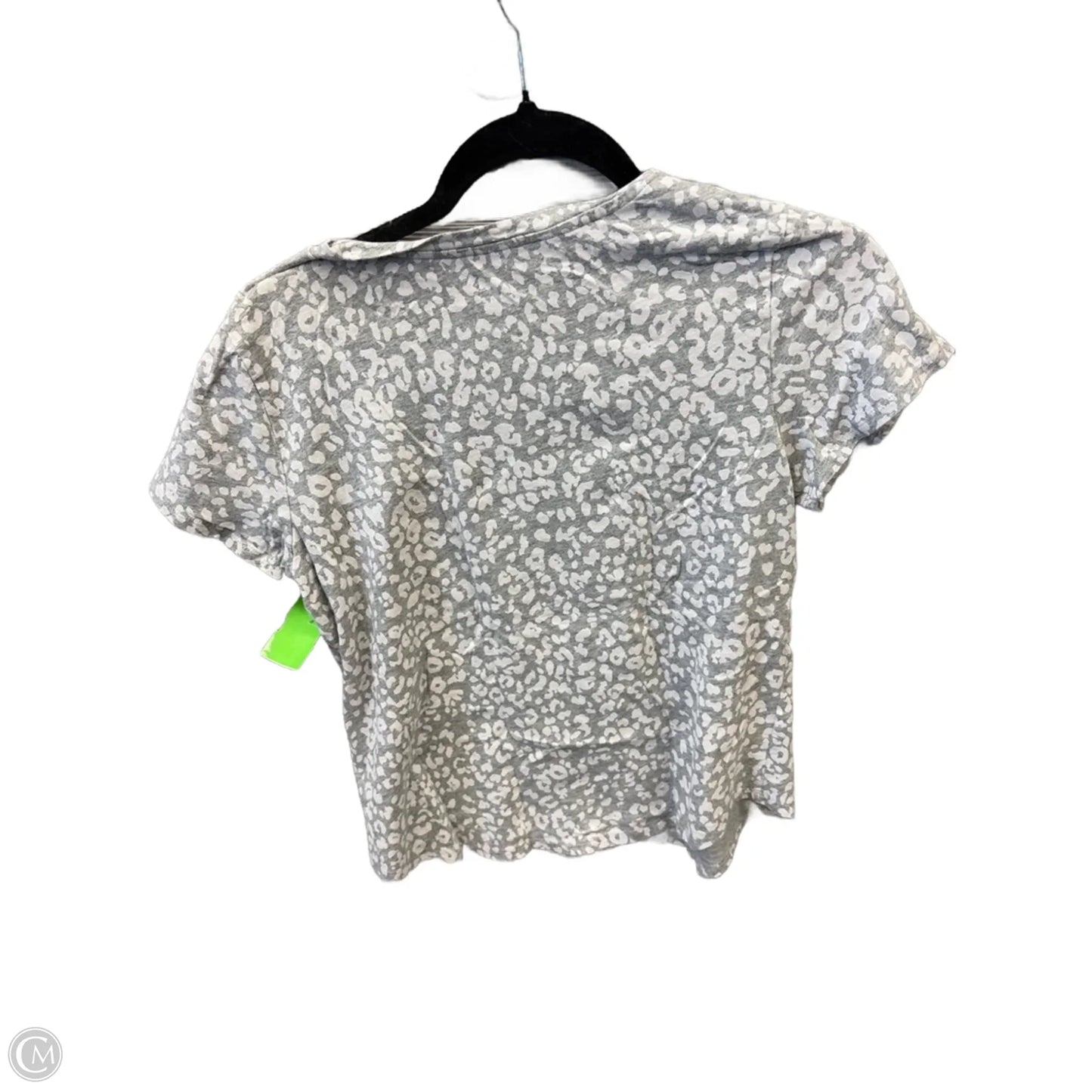 Top Short Sleeve By Old Navy In Leopard Print, Size: S