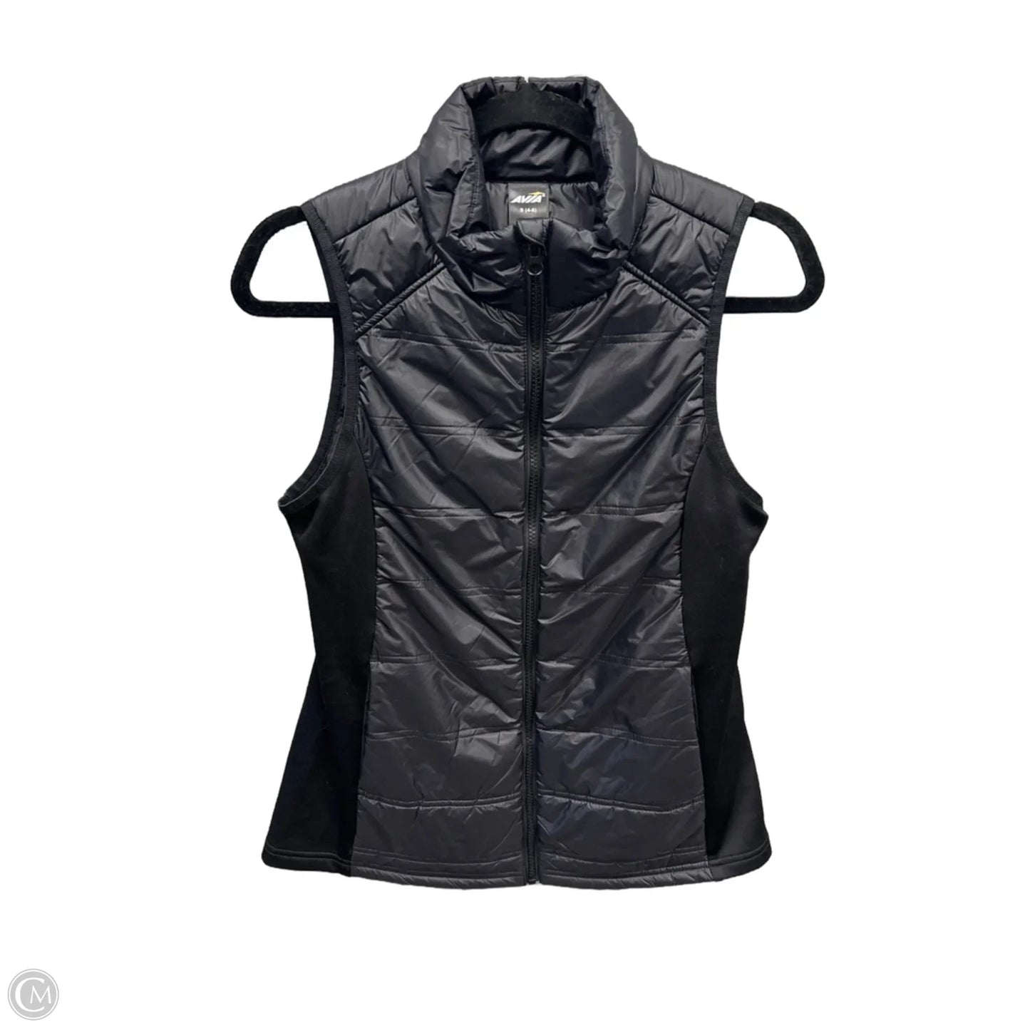 Vest Puffer & Quilted By Avia In Black, Size: S