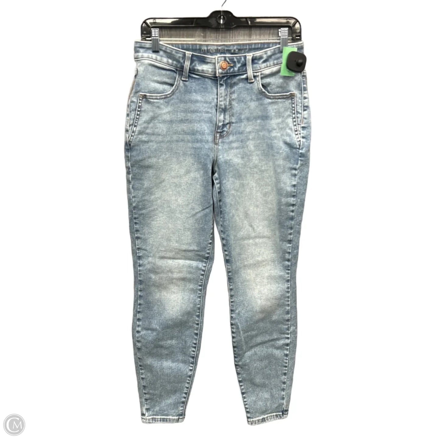 Jeans Skinny By Maurices In Blue Denim, Size: 8