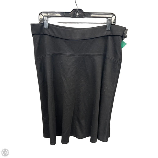 Skirt Maxi By Style And Company In Black, Size: 16