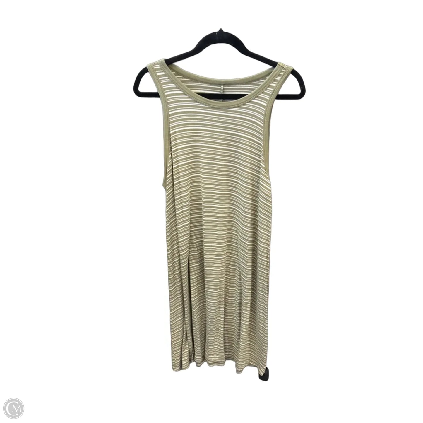 Dress Casual Midi By A New Day In Striped Pattern, Size: Xl