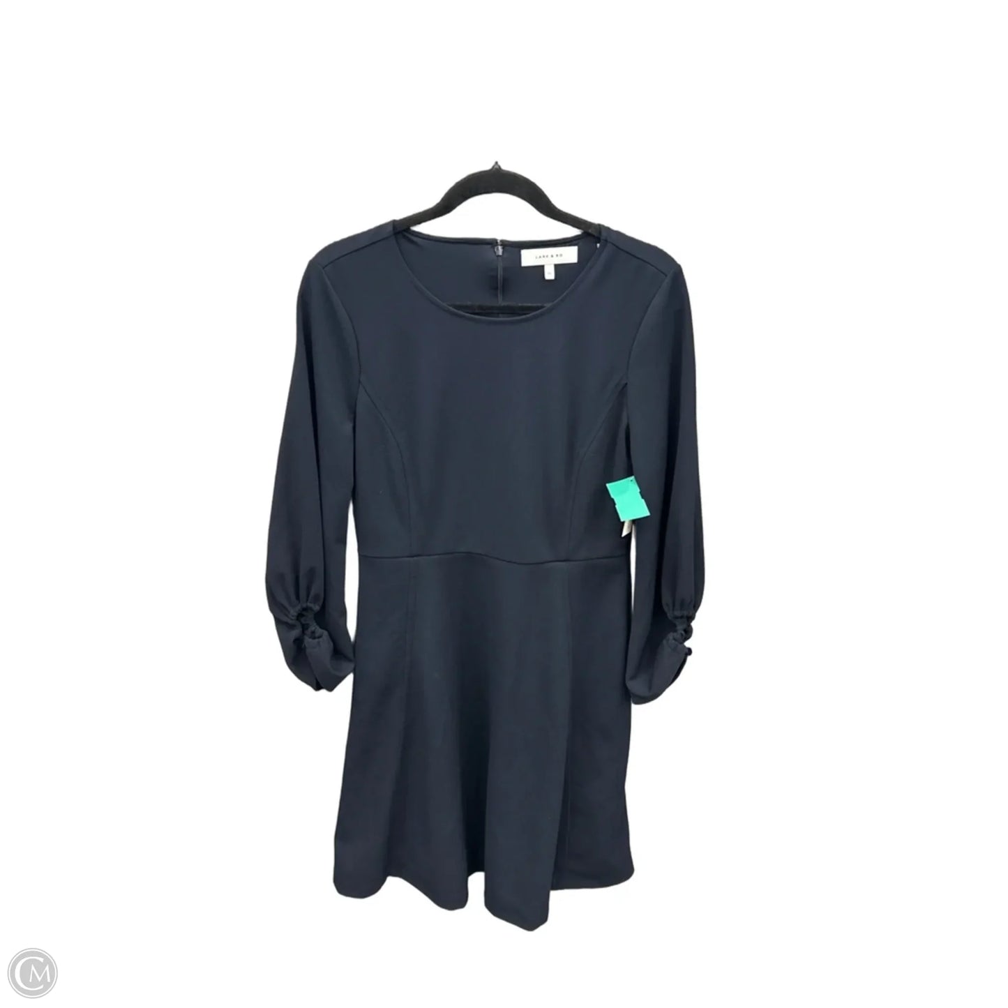 Dress Casual Midi By Clothes Mentor In Navy, Size: L