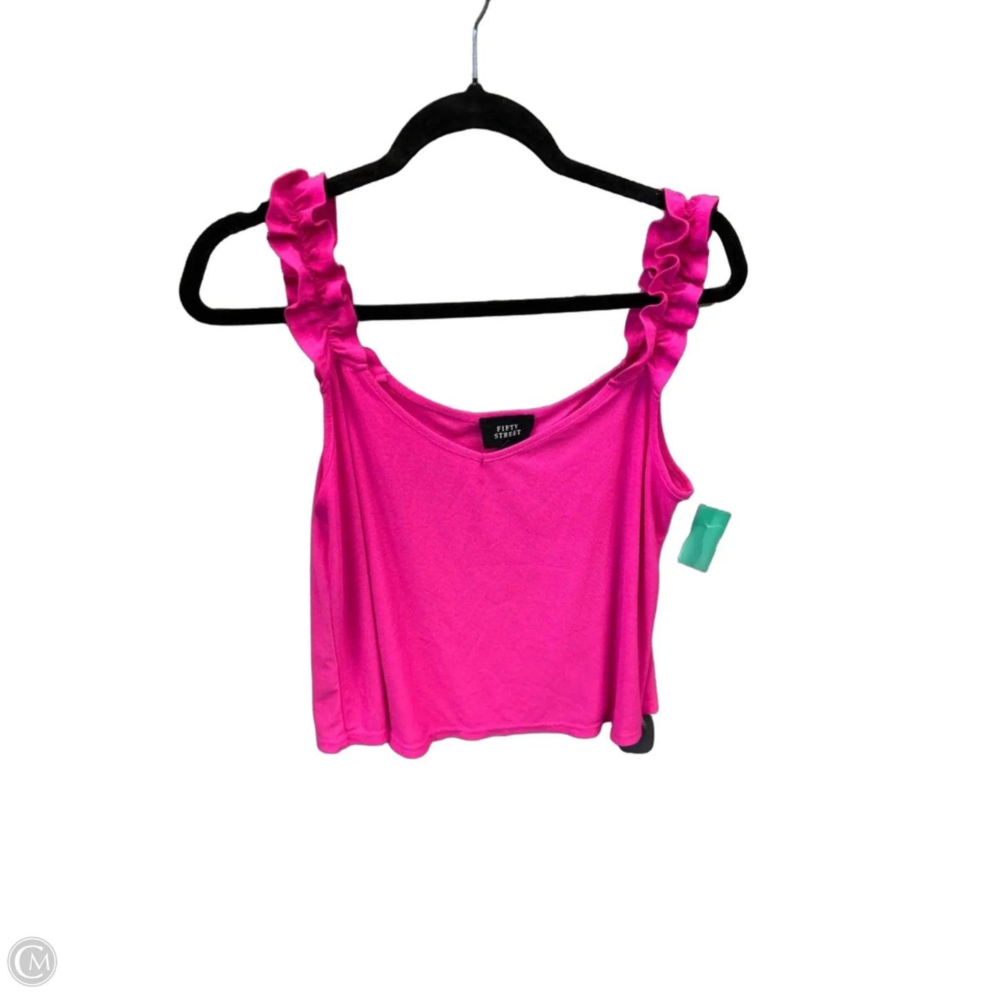 Top Sleeveless By Clothes Mentor In Pink, Size: M
