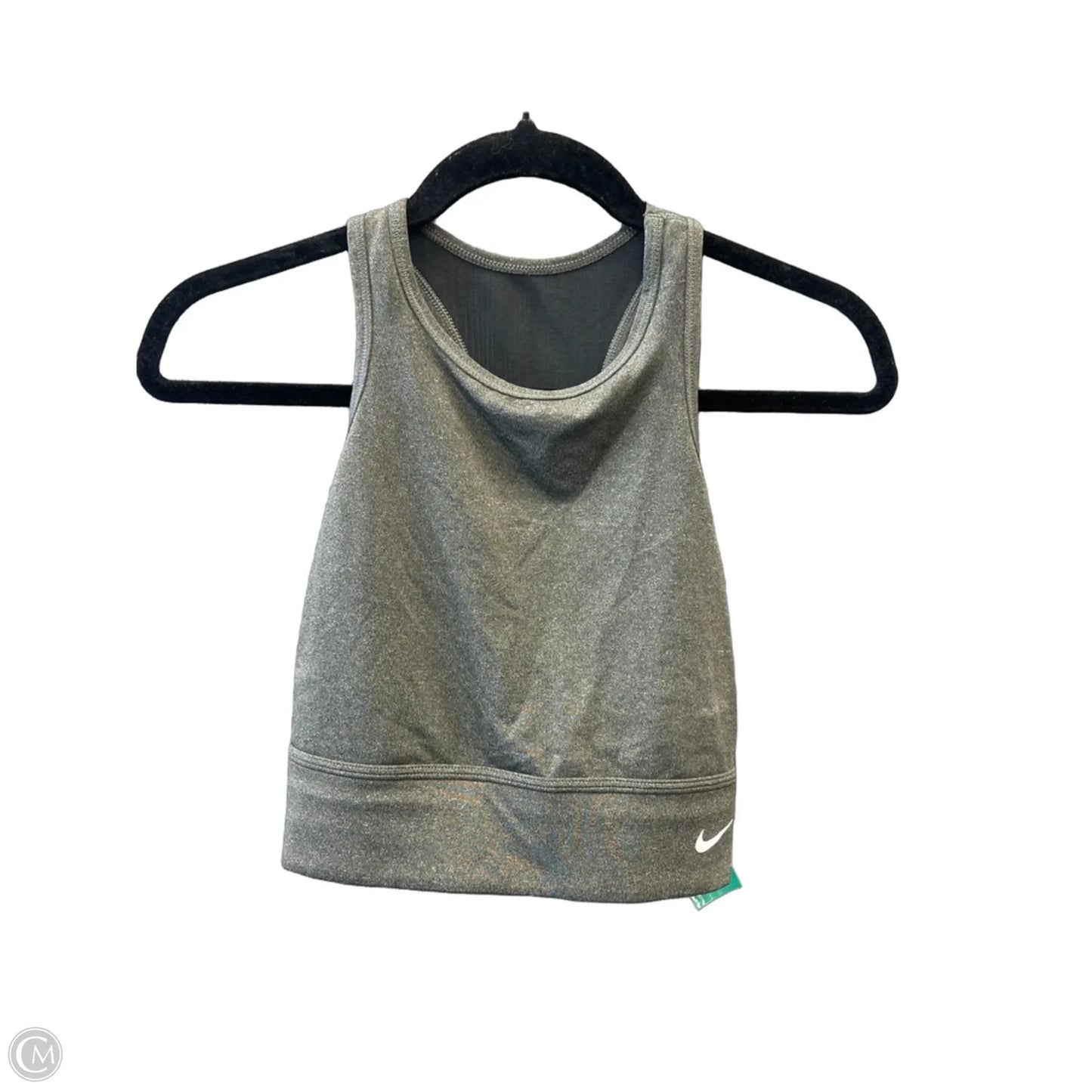 Athletic Bra By Nike Apparel In Grey, Size: L