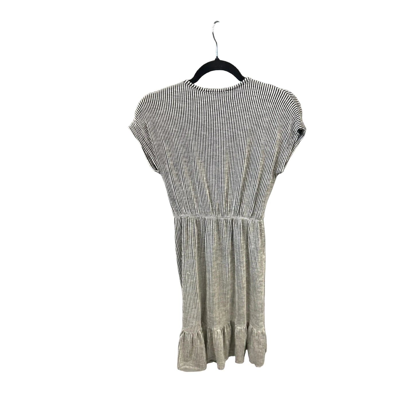Dress Casual Midi By Caution To The Wind In Striped Pattern, Size: M