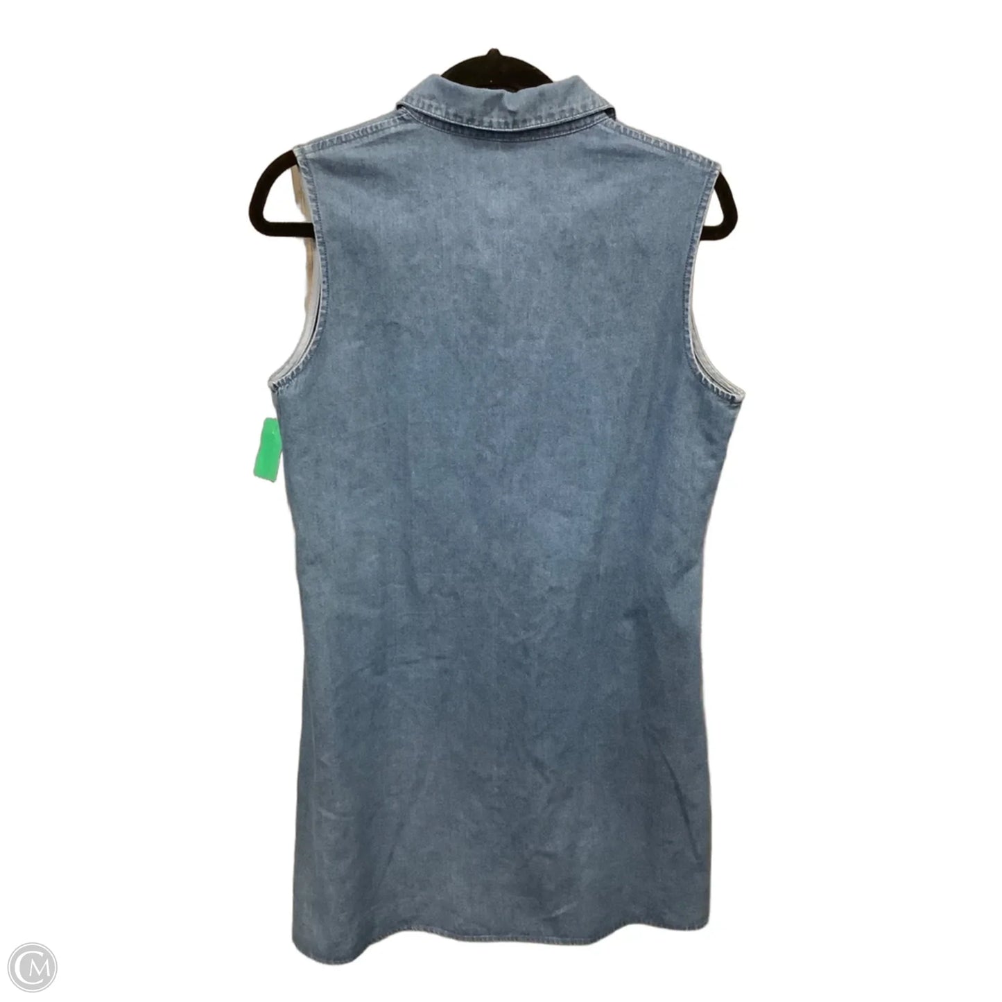 Dress Casual Midi By Clothes Mentor In Blue Denim, Size: M