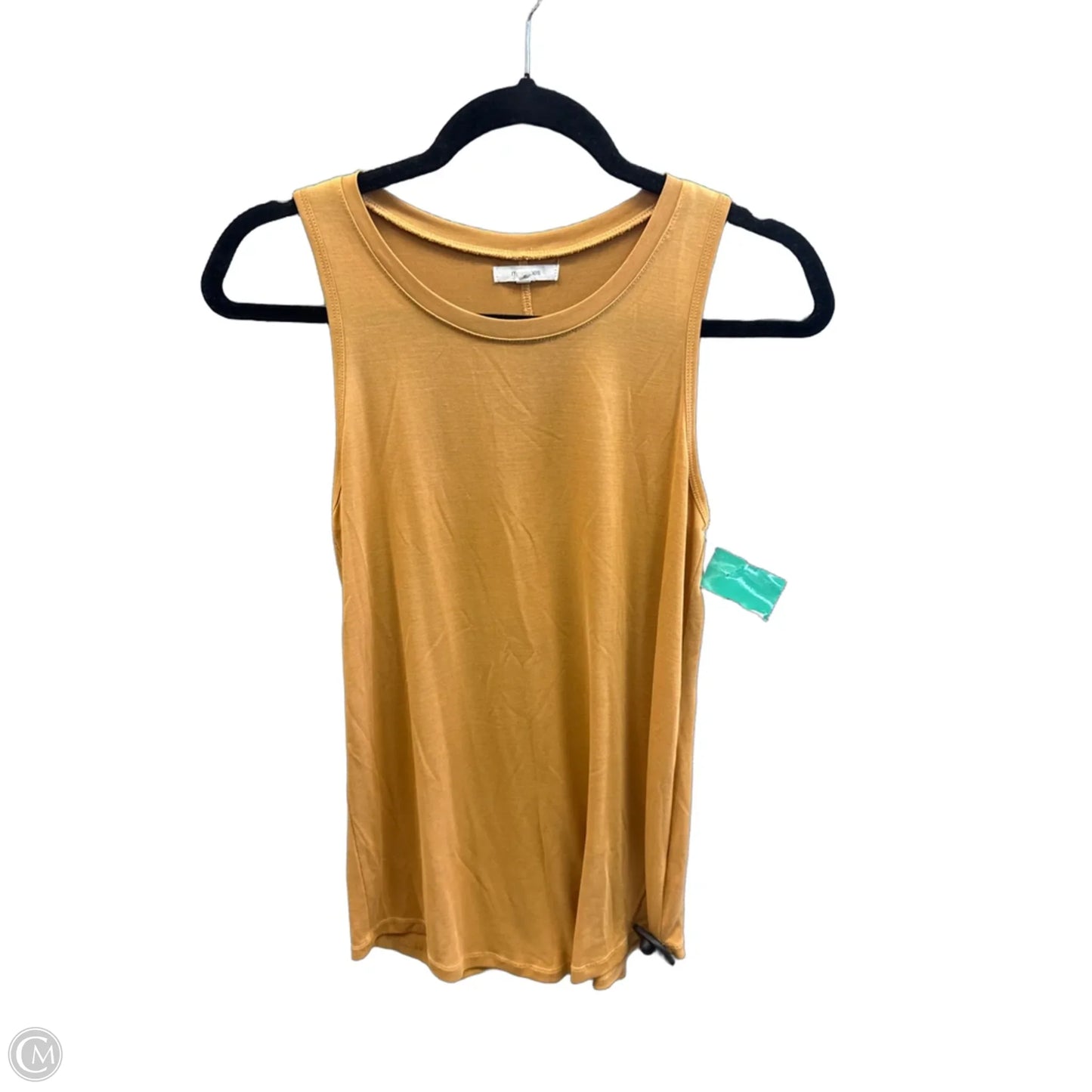 Top Sleeveless By Maurices In Yellow, Size: S