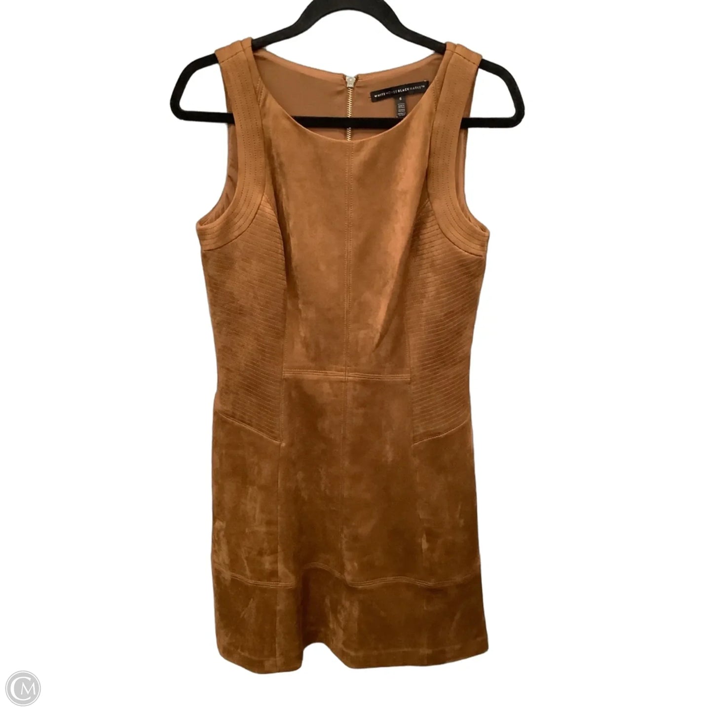 Dress Casual Midi By White House Black Market In Brown, Size: S