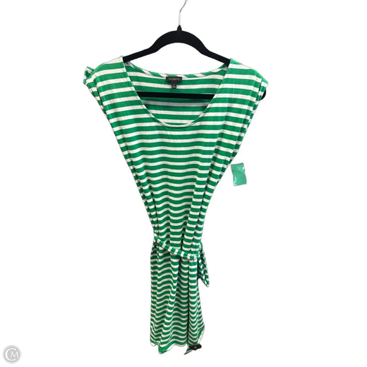 Dress Casual Midi By Talbots In Striped Pattern, Size: S