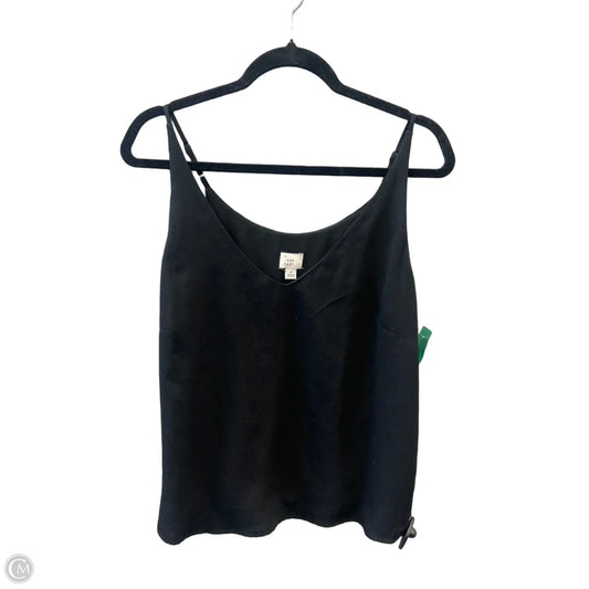 Top Sleeveless By A New Day In Black, Size: S