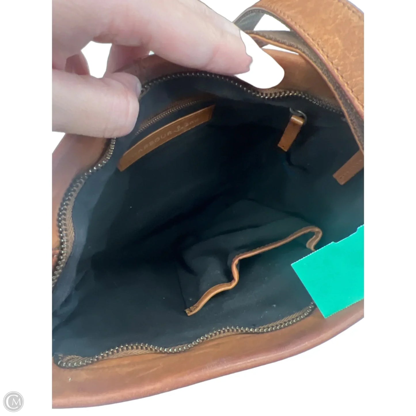 Crossbody Leather By Clothes Mentor, Size: Medium