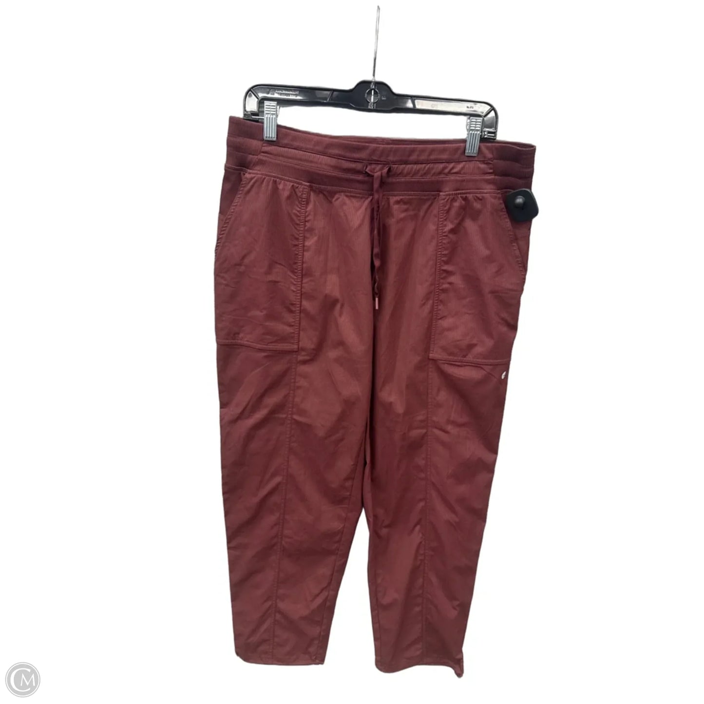 Athletic Pants By Avia In Brown, Size: L