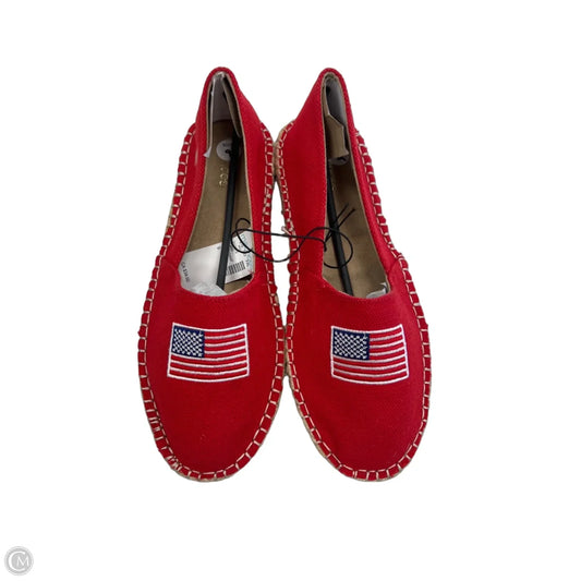 Shoes Flats By Maurices In Red, Size: 9