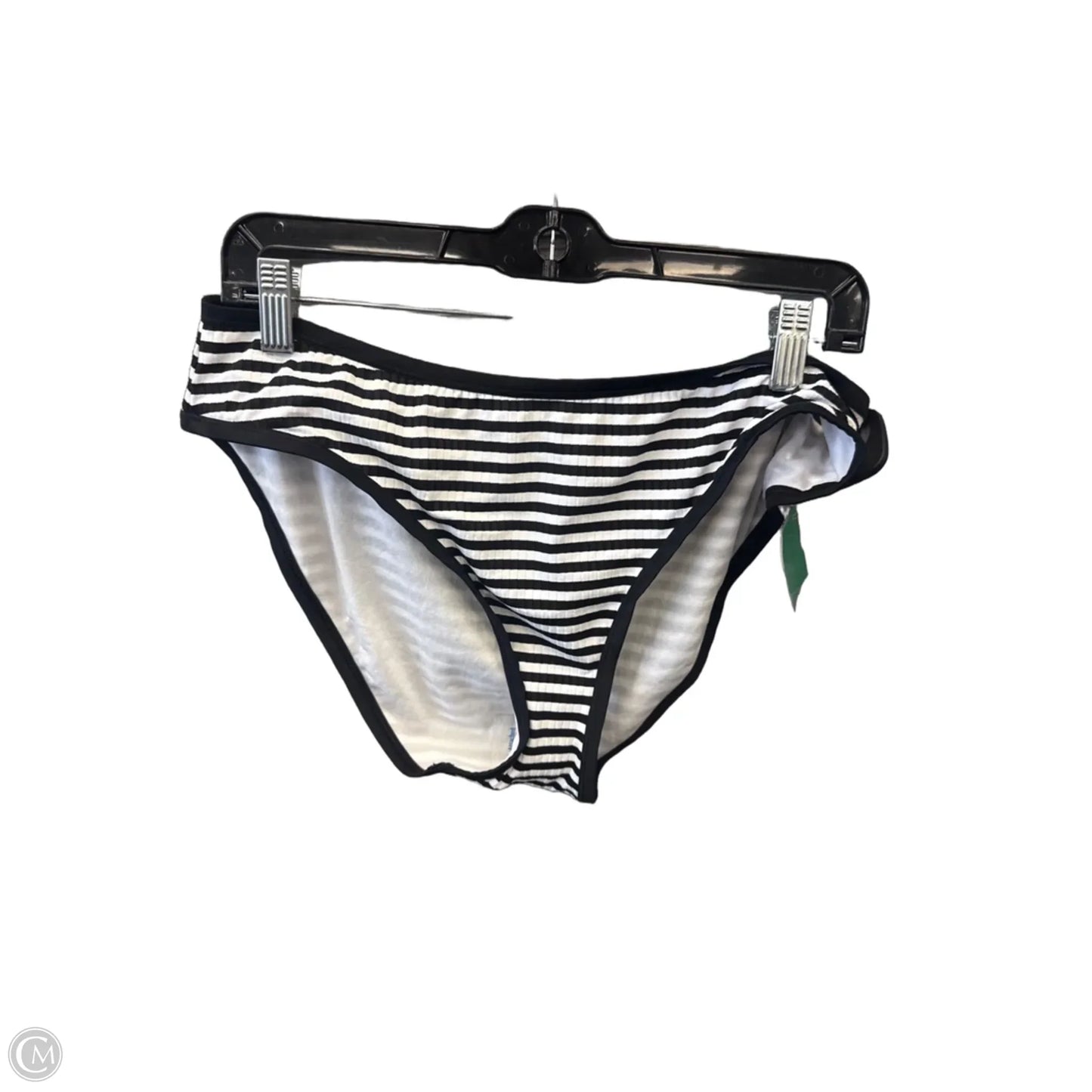 Swimsuit Bottom By Shade & Shore In Striped Pattern, Size: L