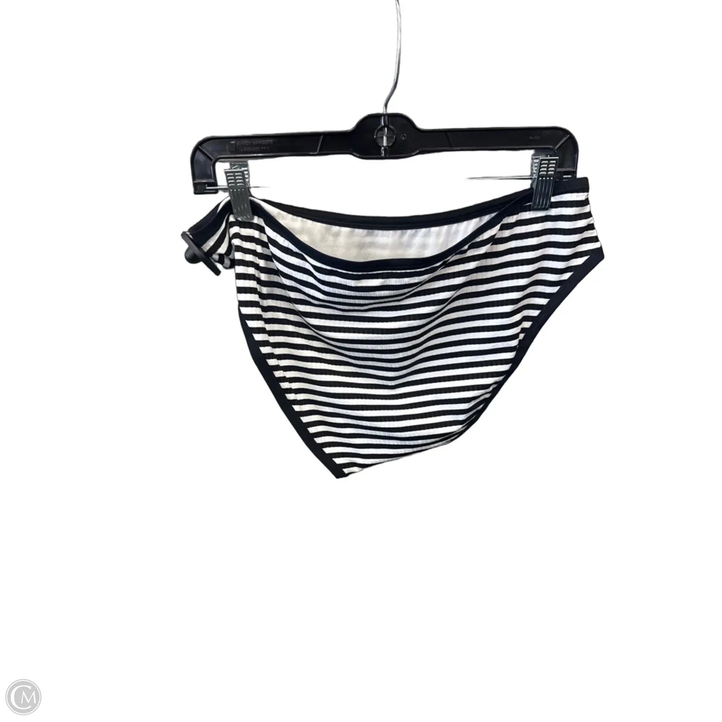 Swimsuit Bottom By Shade & Shore In Striped Pattern, Size: L