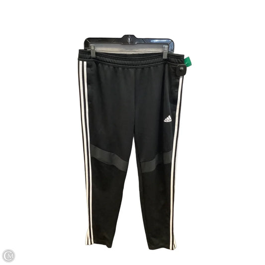 Athletic Pants By Adidas In Black, Size: L