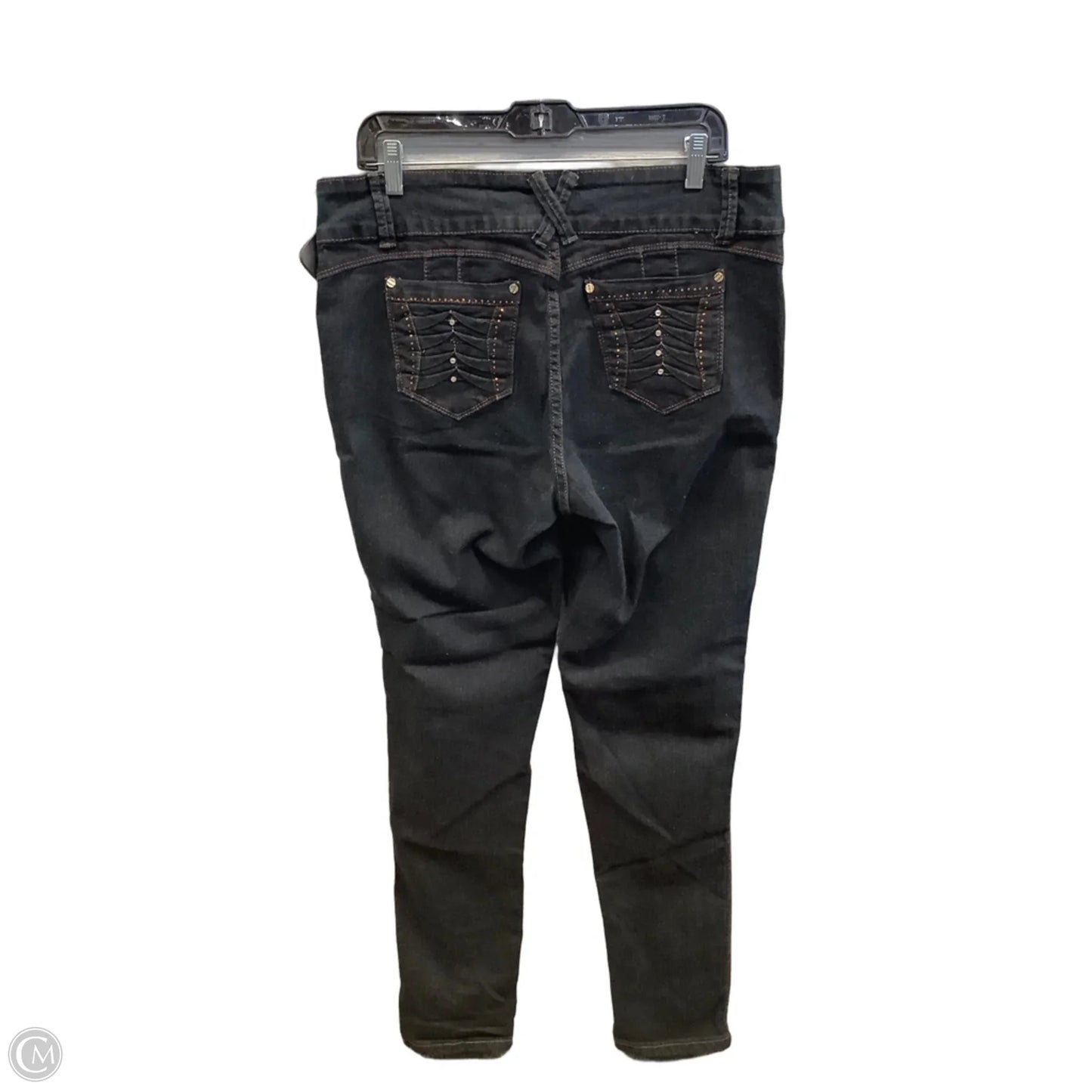 Jeans Skinny By Clothes Mentor In Blue Denim, Size: 14