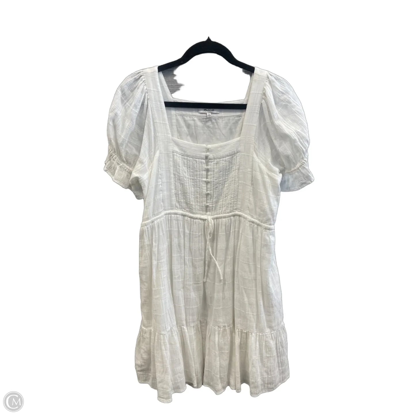 Dress Casual Midi By Madewell In White, Size: M