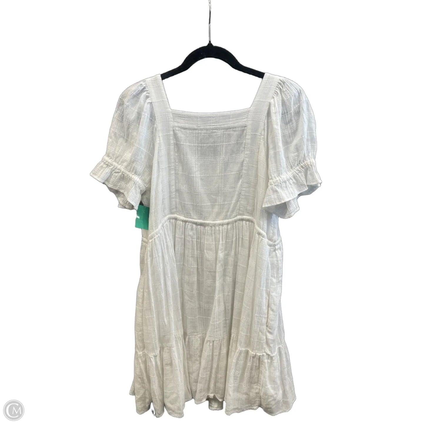 Dress Casual Midi By Madewell In White, Size: M