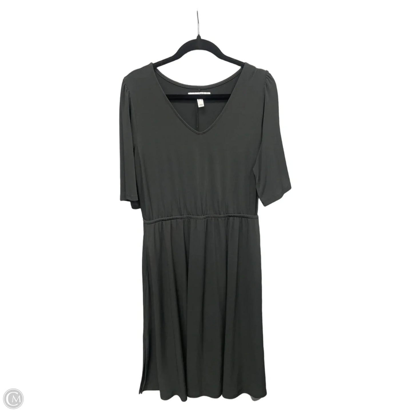 Dress Casual Midi By Clothes Mentor In Black, Size: M
