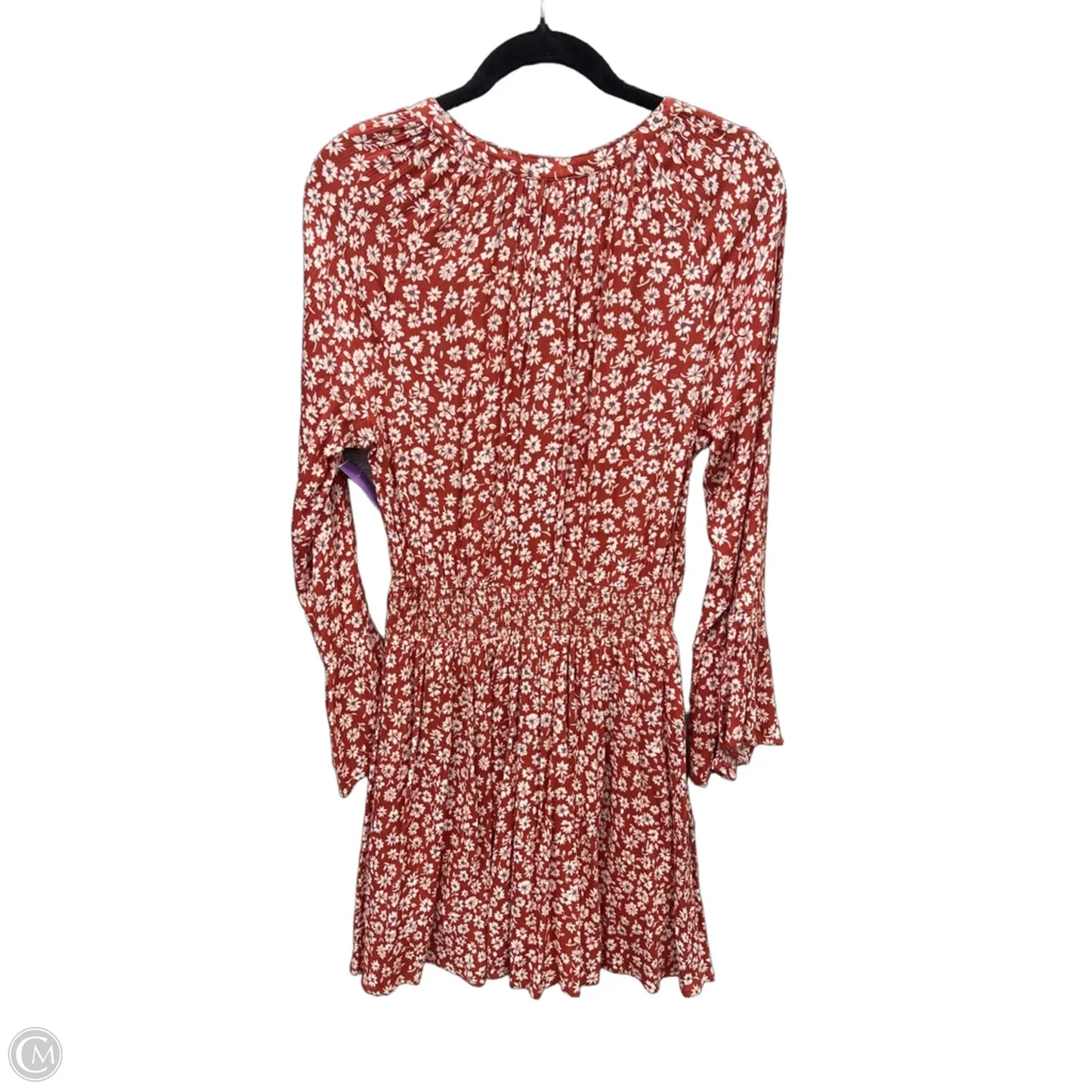 Dress Casual Midi By American Rag In Orange, Size: S