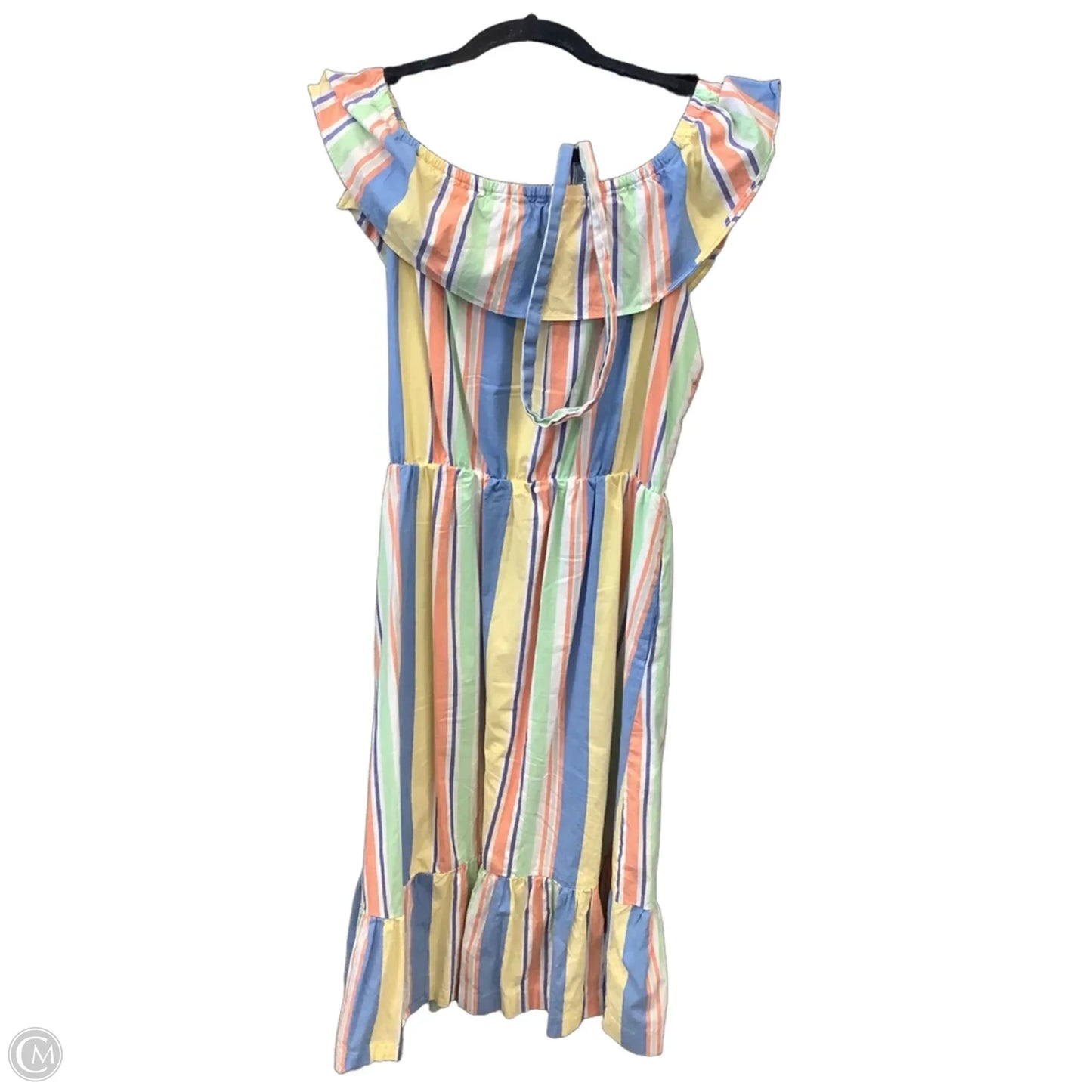 Dress Casual Maxi By Draper James In Striped Pattern, Size: M
