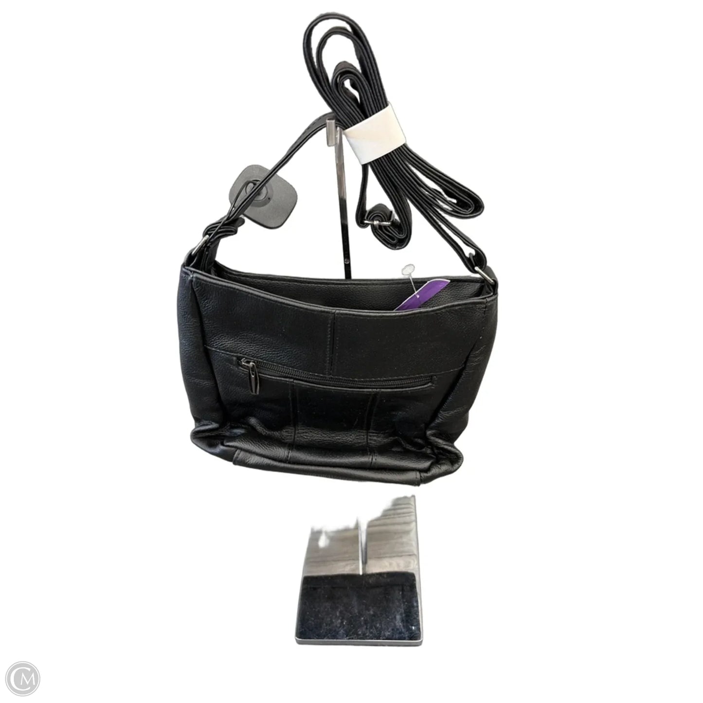 Crossbody Leather By Clothes Mentor, Size: Small