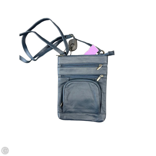 Crossbody Leather By Clothes Mentor, Size: Small