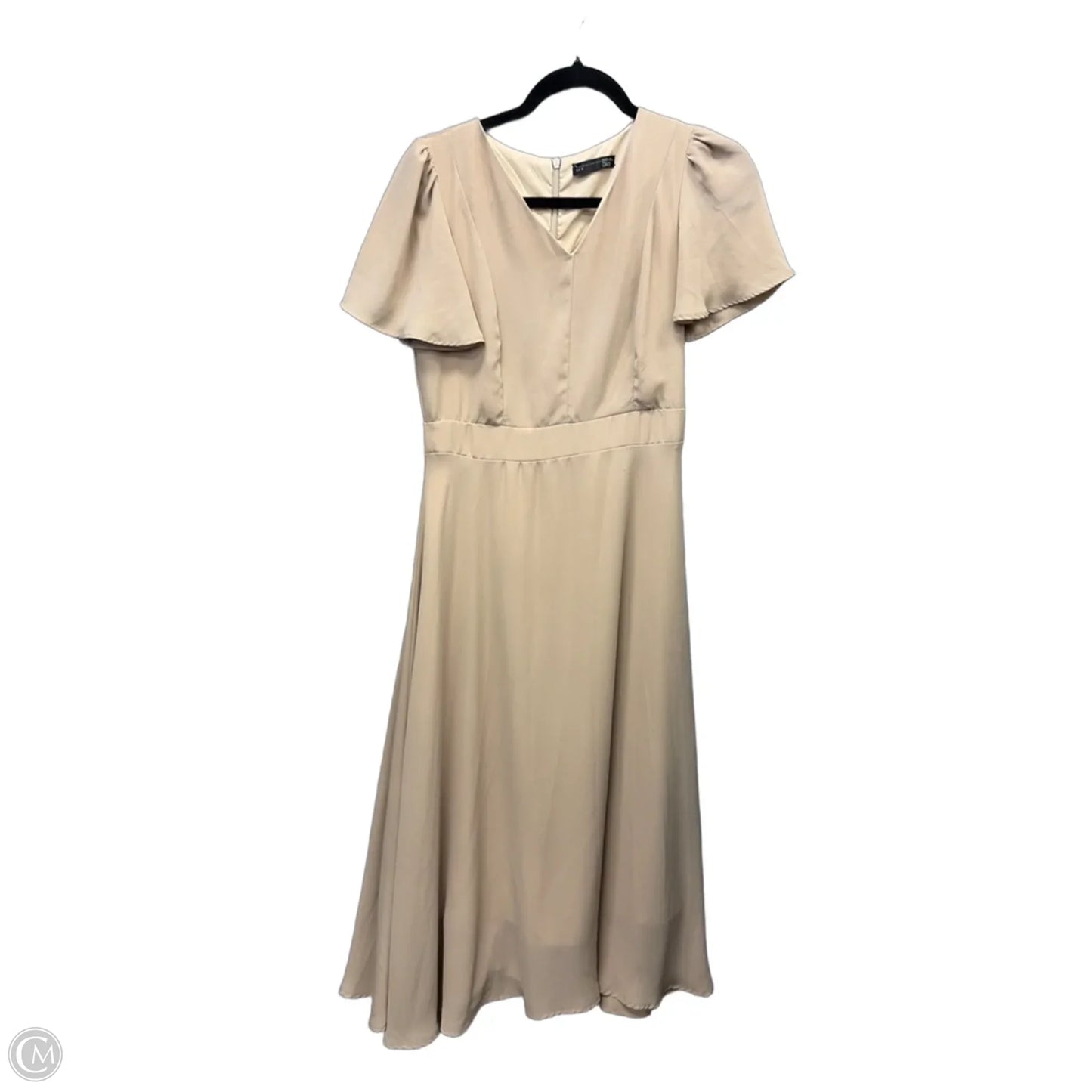 Dress Casual Maxi By Dazy In Tan, Size: M