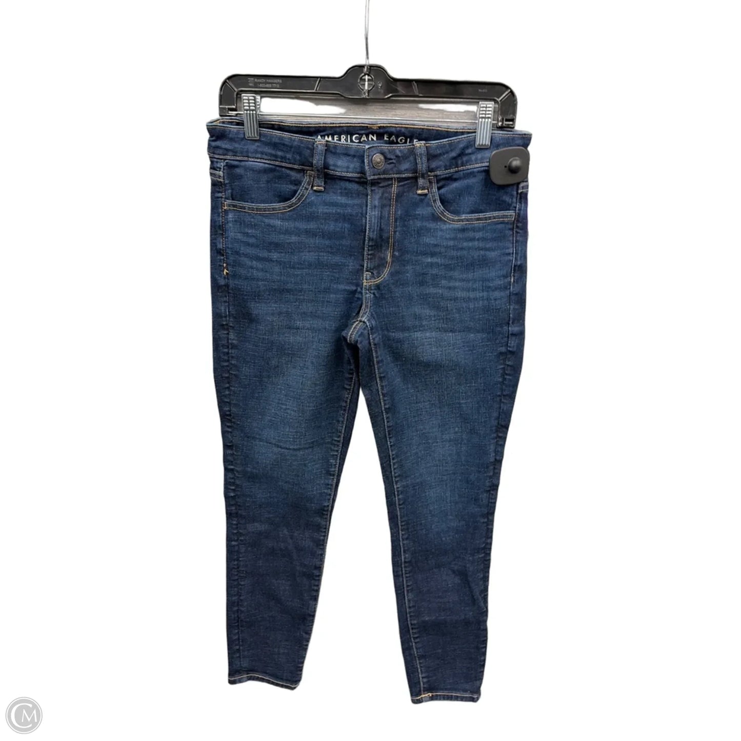 Jeans Jeggings By American Eagle In Blue Denim, Size: 6