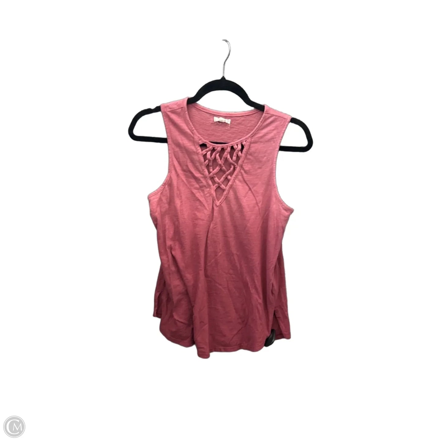 Top Sleeveless By Maurices In Pink, Size: S