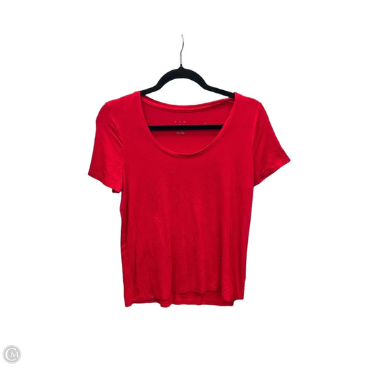 Top Short Sleeve By A New Day In Red, Size: Xs