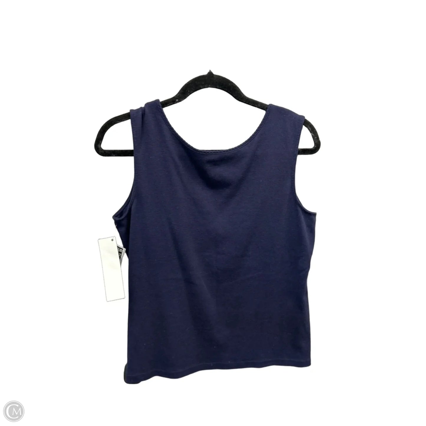 Tank Top By Studio Works In Navy, Size: Xlp