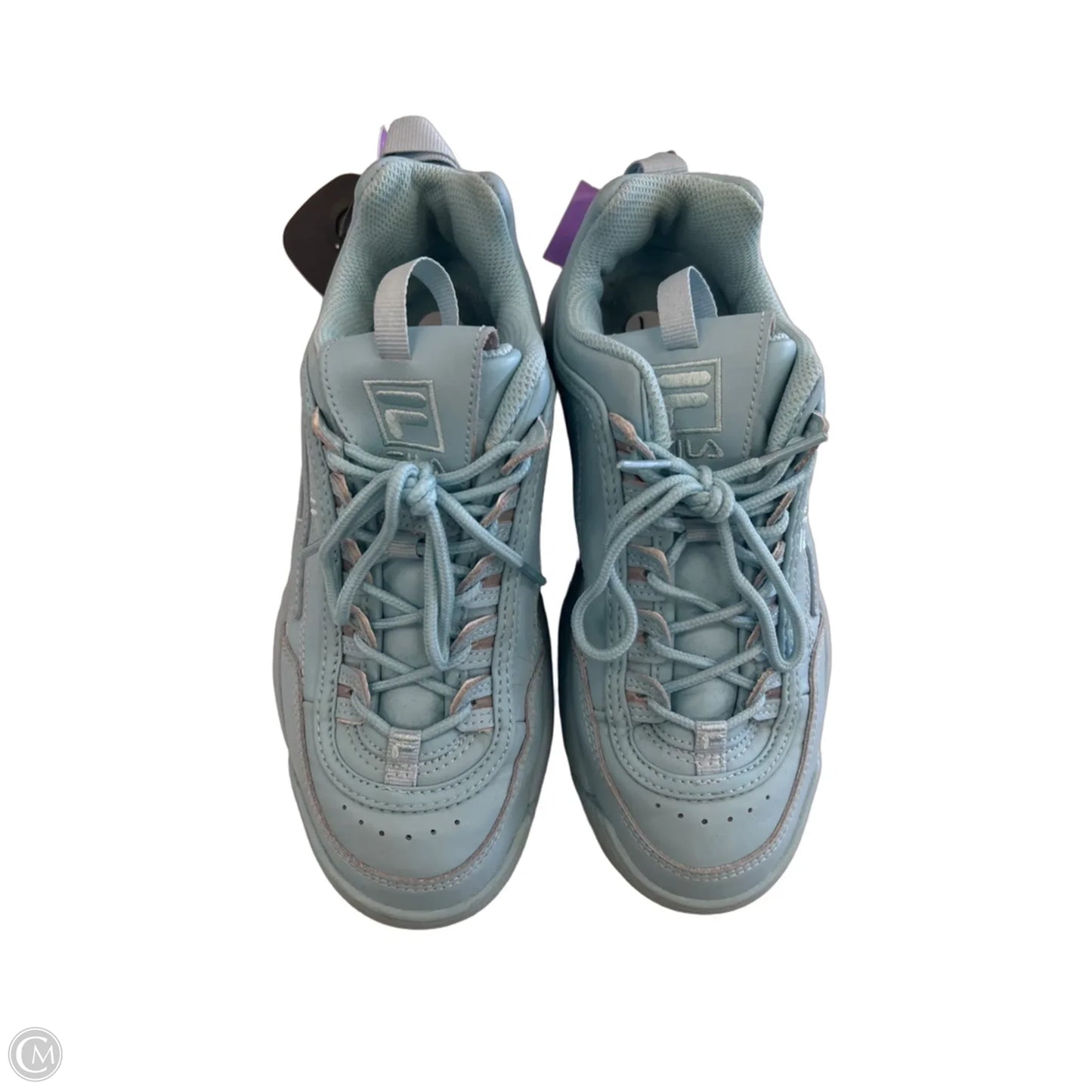 Shoes Athletic By Fila In Blue, Size: 7