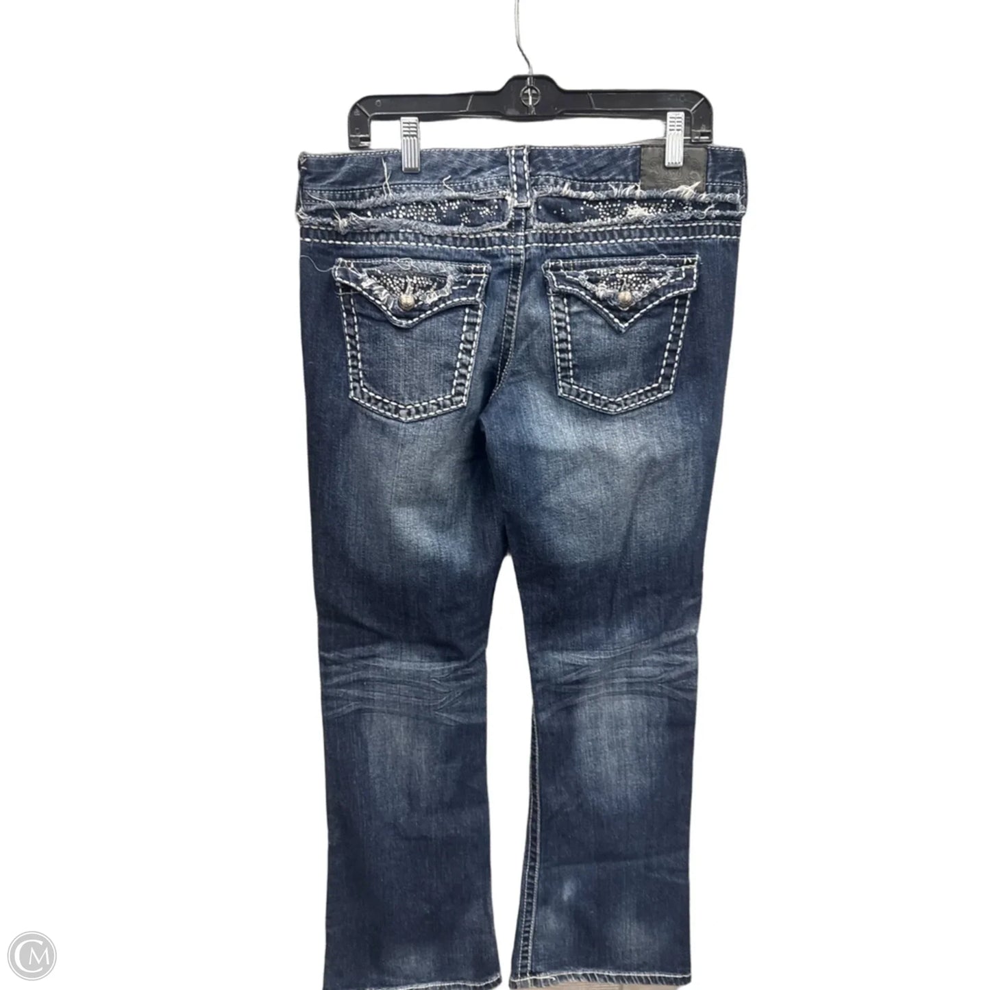Jeans Boot Cut By Maurices In Blue Denim, Size: 12