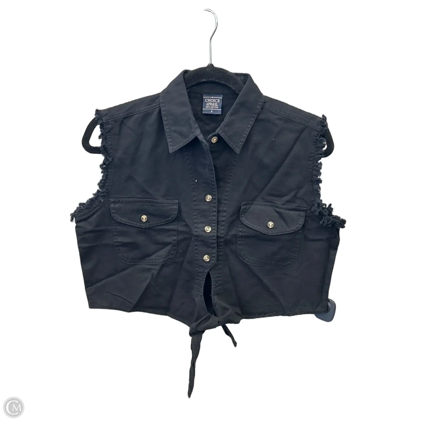 Vest Other By Clothes Mentor In Black, Size: S