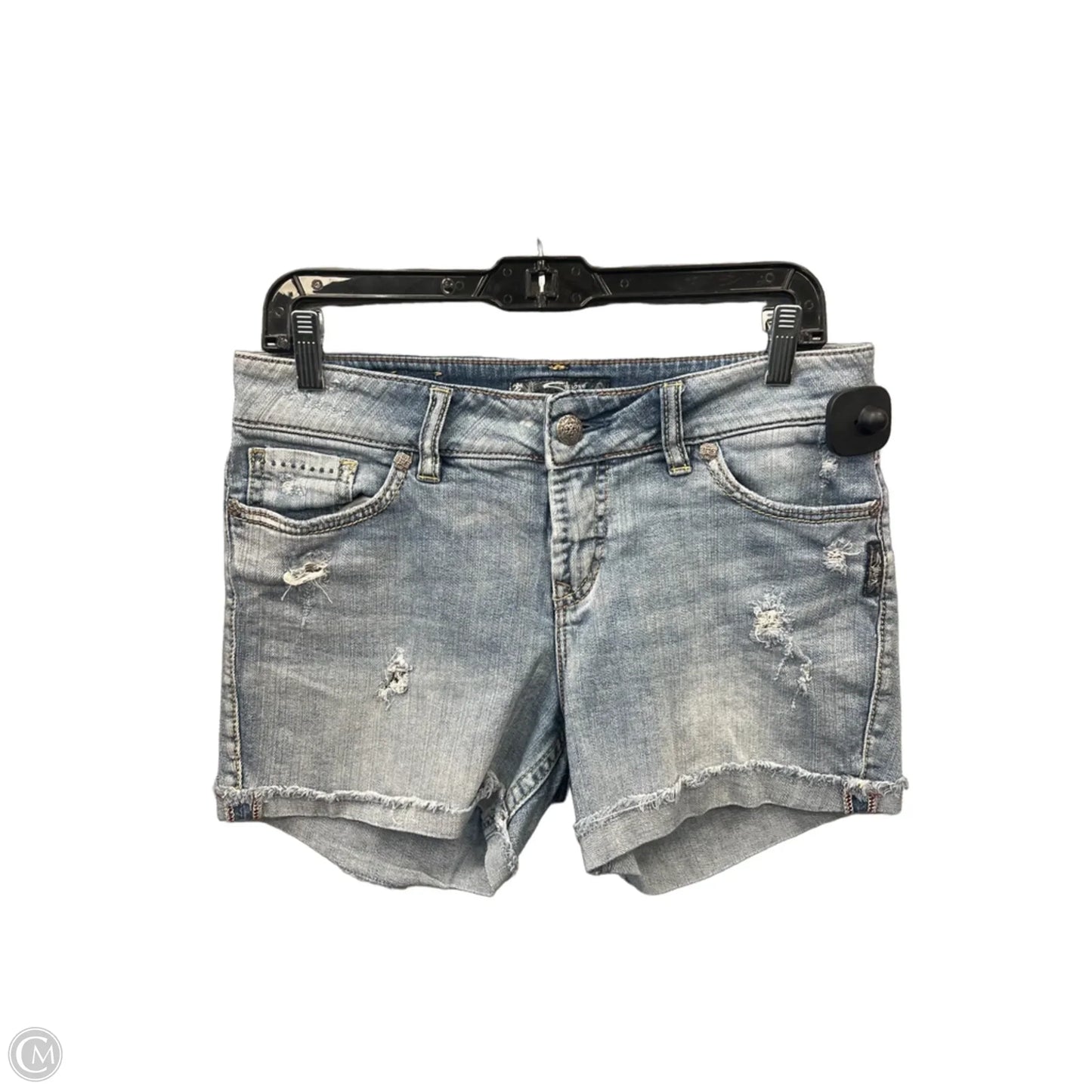 Shorts By Silver In Blue Denim, Size: 6
