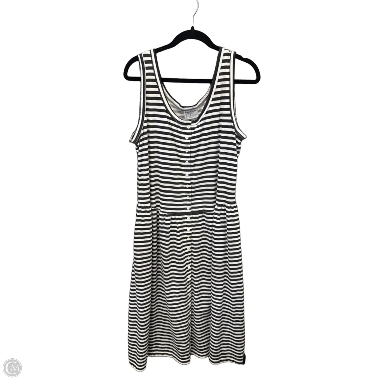 Dress Casual Maxi By Pierre Cardin In Striped Pattern, Size: Xl