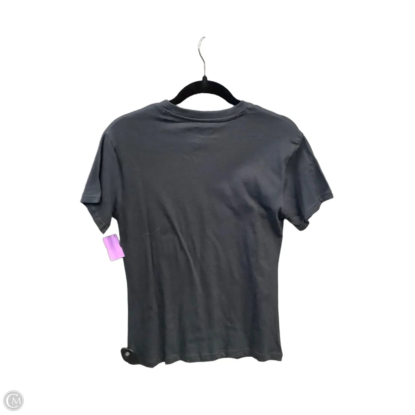 Top Short Sleeve By Clothes Mentor In Black, Size: S