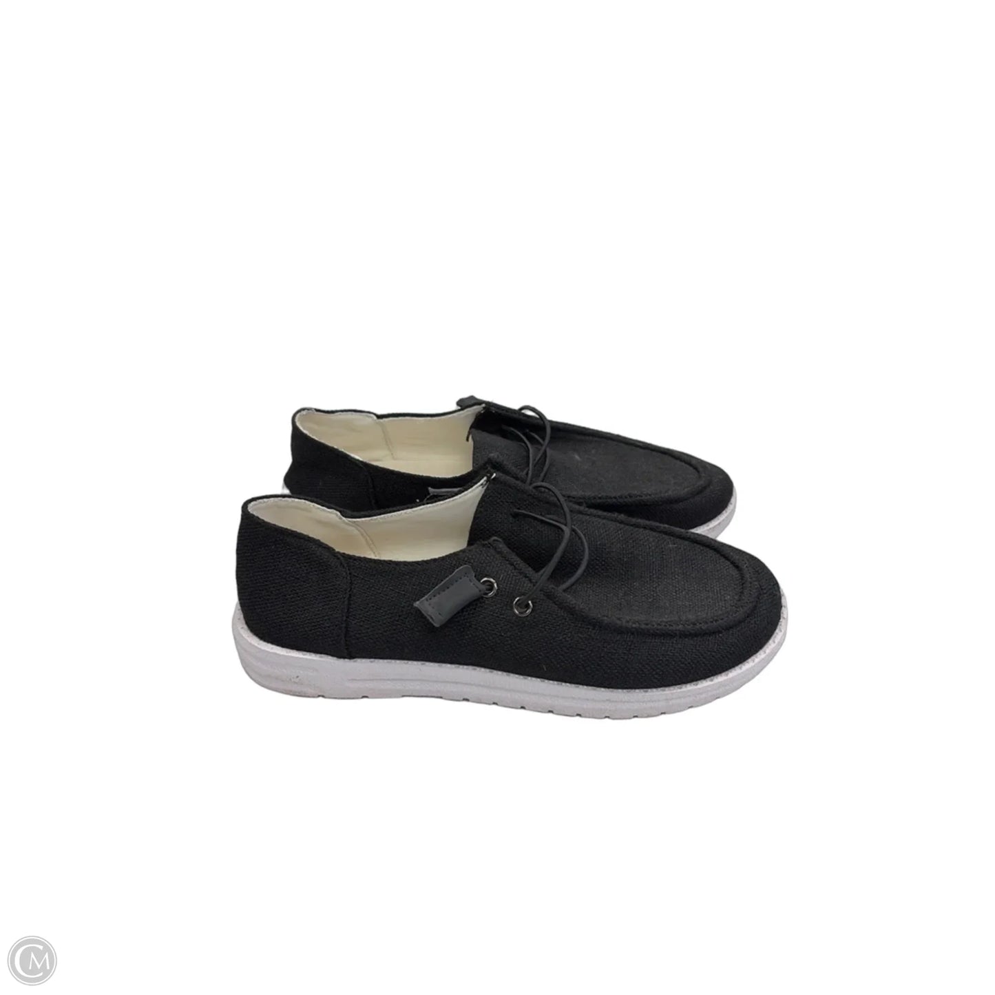 Shoes Flats By Clothes Mentor In Black, Size: 8