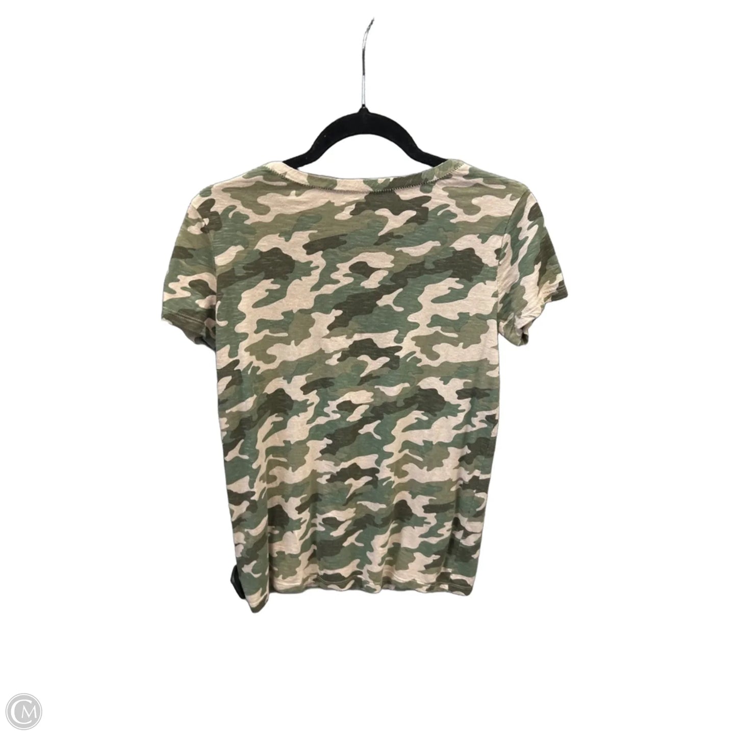 Top Short Sleeve By Susina In Camouflage Print, Size: S