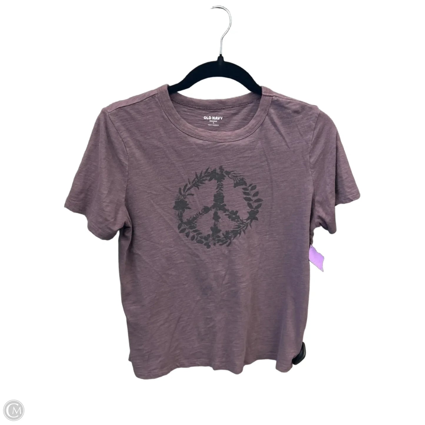 Top Short Sleeve By Old Navy In Purple, Size: S