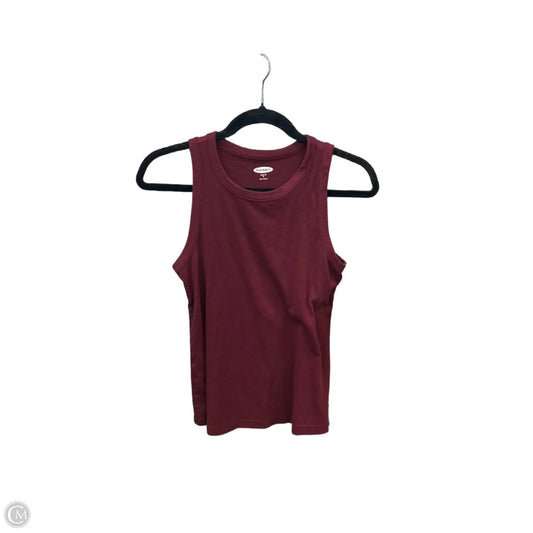 Tank Top By Old Navy In Red, Size: S