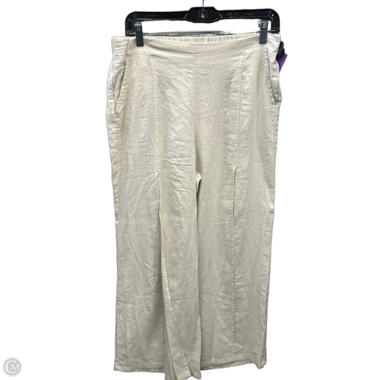 Capris By Clothes Mentor In Cream, Size: 12