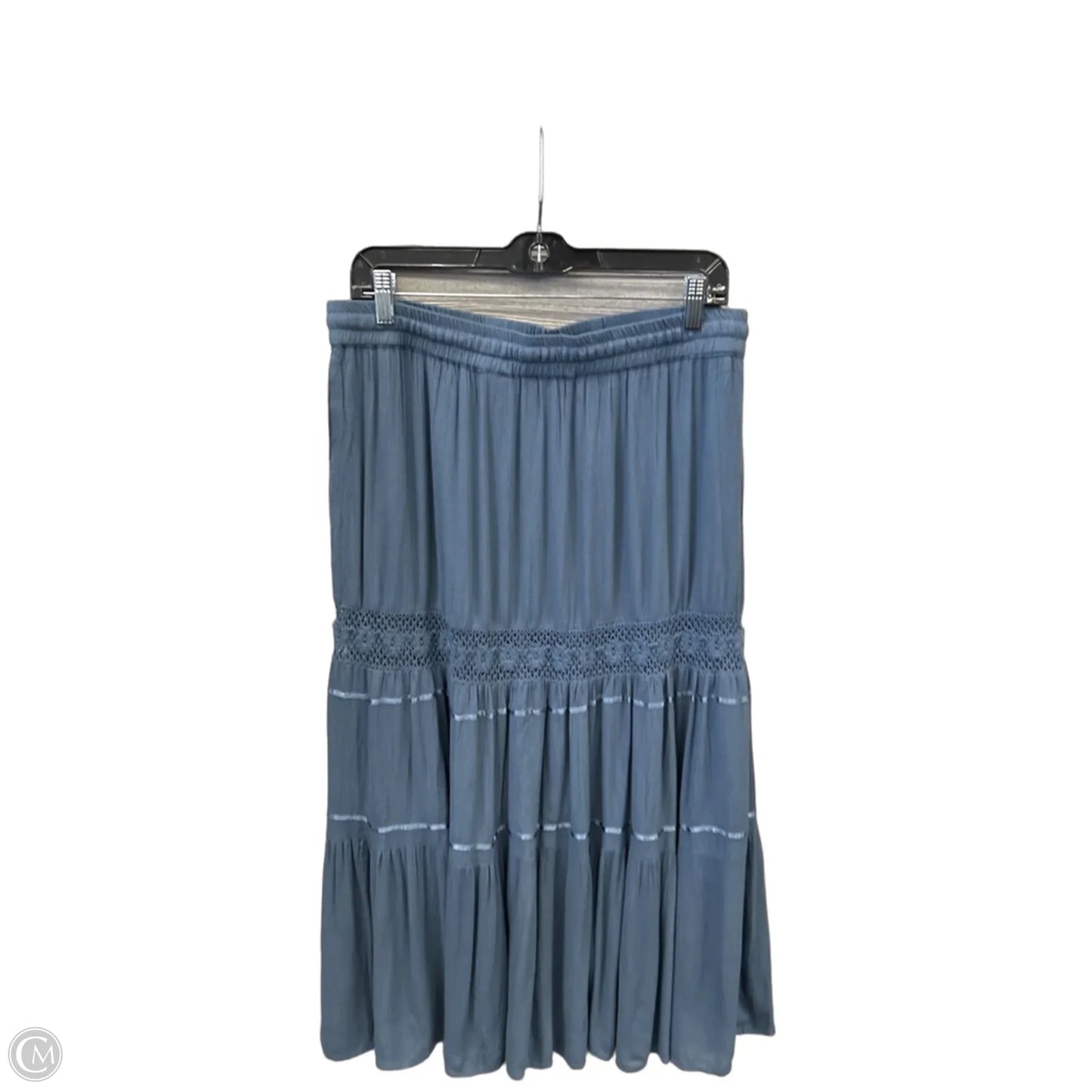 Skirt Maxi By Country Store In Blue, Size: 12