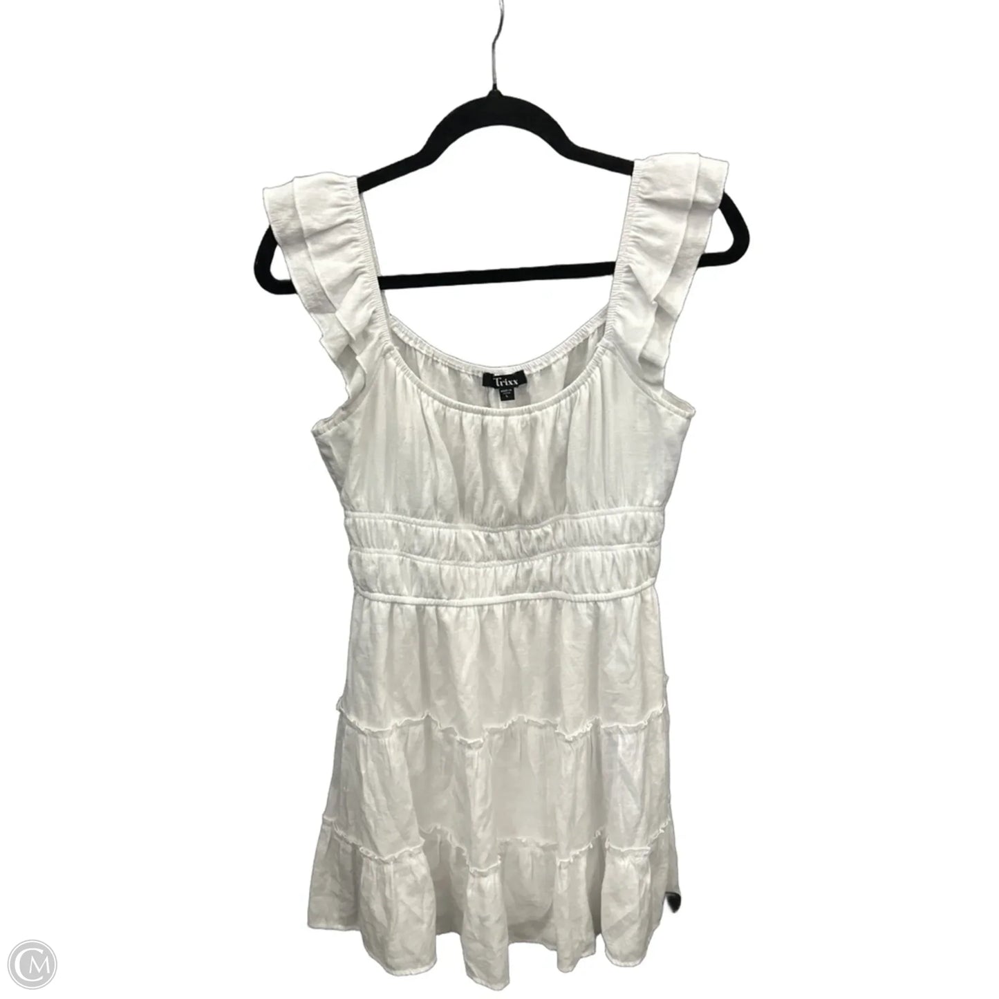 Dress Casual Midi By Trixxi In White, Size: L