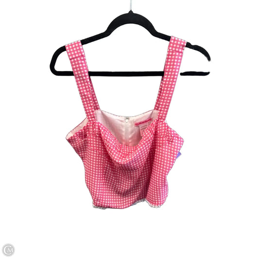Top Sleeveless By Clothes Mentor In Pink, Size: Xl